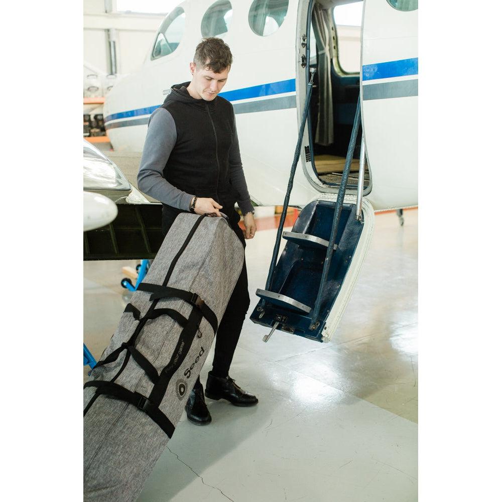 SD-29 The JetSet Eco Travel Cover | Heather Grey