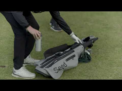 Load and play video in Gallery viewer, SD-28 The Sunday Eco Carry Bag | Heather Grey